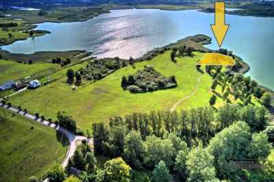 UNIKAT Działka z dostępem do jeziora Wielimie - Szczecinek  -
Zachodniopomorskie Zdjęcie nr 2