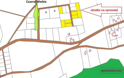 DZIAŁKA W OKOLICY JEZIORA KOMORZE - Sikory  -
Zachodniopomorskie Zdjęcie nr 8