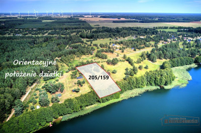 Unikat Działka z dostępem do jeziora Dołgie - Dołgie  -
Zachodniopomorskie Zdjęcie nr 2