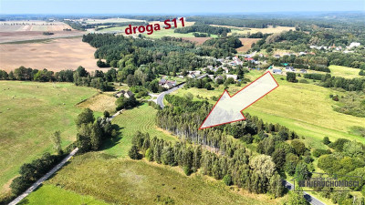 NA RATY działka budowlana 35 km od Koszalina - Gło - Głodowa  -
Zachodniopomorskie Zdjęcie nr 6