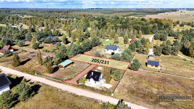 Nad jeziorem Prąd wodociąg kanalizacja plaża - Dołgie  -
Zachodniopomorskie Zdjęcie nr 2