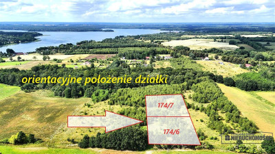 możliwość zabudowy zagrodowej -1 km od jeziora Pil - Silnowo  -
Zachodniopomorskie Zdjęcie nr 2