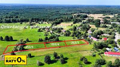 Działki budowlane  rata tylko 735 zł Mieszałki - Mieszałki  - Zachodniopomorskie