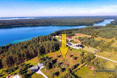 Prywatna plaża teren i las nad jeziorem Dołgie - Dołgie  -
Zachodniopomorskie Zdjęcie nr 10