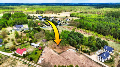 Radomyśl  Działka budowlana o pow 1215 m2 - Radomyśl  - Zachodniopomorskie