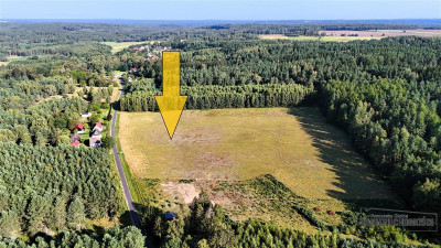 Działka na skraju wsi w pobliżu lasu - Ubiedrze  -
Zachodniopomorskie Zdjęcie nr 2