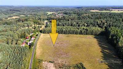 Działka na skraju wsi w pobliżu lasu - Ubiedrze  -
Zachodniopomorskie Zdjęcie nr 3