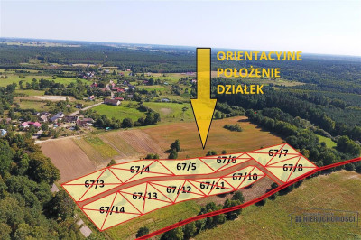 Na raty Działki budowlane na skraju wsi - Radomyśl  -
Zachodniopomorskie Zdjęcie nr 2
