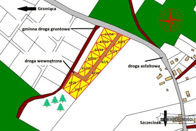 Na raty Działki budowlane na skraju wsi - Radomyśl  -
Zachodniopomorskie Zdjęcie nr 4