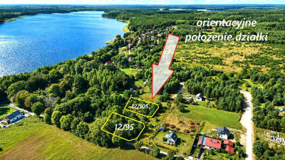 200 m OD JEZIORA PILE - DZIAŁKA BUDOWLANA - DĄBROW - Dąbrowica  - Zachodniopomorskie