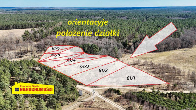 Działka pod lasem na skraju wsi - możliwość zabudo - Starowice  - Zachodniopomorskie
