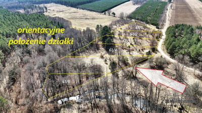 Działka pod lasem na skraju wsi - możliwość zabudo - Starowice  -
Zachodniopomorskie Zdjęcie nr 5