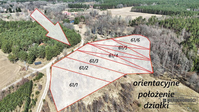 Działka pod lasem na skraju wsi - możliwość zabudo - Starowice  -
Zachodniopomorskie Zdjęcie nr 8