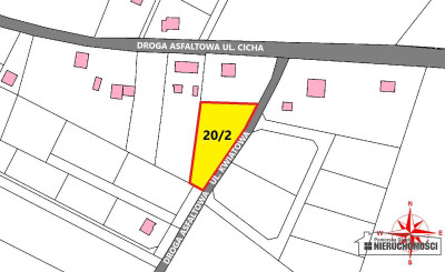 Działka budowlana 1940m2  media  asfalt  Turowo - Turowo  -
Zachodniopomorskie Zdjęcie nr 14