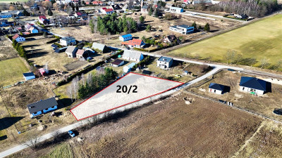 Działka budowlana 1940m2  media  asfalt  Turowo - Turowo  - Zachodniopomorskie