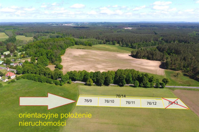 Działki budowlane ok 30 km od  Bałtyku - Zaspy Małe  - Zachodniopomorskie