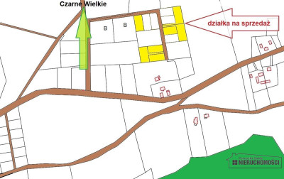 DZIAŁKA W OKOLICY JEZIORA KOMORZE - Sikory  -
Zachodniopomorskie Zdjęcie nr 8