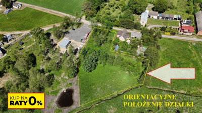 Duża działka ok 33 km od morza i 24 km od Koszali - Żeleźno  - Zachodniopomorskie