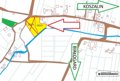 Duża działka ok 33 km od morza i 24 km od Koszali - Żeleźno  -
Zachodniopomorskie Zdjęcie nr 4