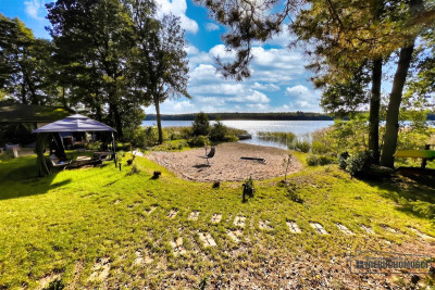 Dostęp do jeziora plaża teren i las Dołgie - Dołgie  -
Zachodniopomorskie Zdjęcie nr 4