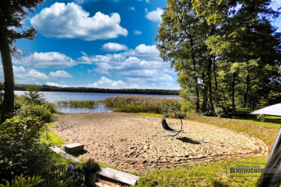 Dostęp do jeziora plaża teren i las Dołgie - Dołgie  -
Zachodniopomorskie Zdjęcie nr 5