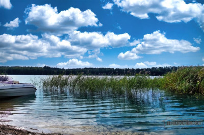Dostęp do jeziora plaża teren i las Dołgie - Dołgie  -
Zachodniopomorskie Zdjęcie nr 7