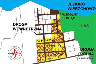 Działka budowlana w Wierzchowie blisko jeziora - Wierzchowo  -
Zachodniopomorskie Zdjęcie nr 5