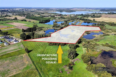 Działka siedliskowa ze stawem pod miastem - Marcelin   -
Zachodniopomorskie Zdjęcie nr 2