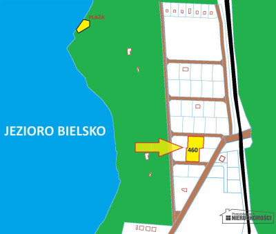 Działka blisko jeziora Bielsko gm Biały Bór - Trzmielewo   -
Zachodniopomorskie Zdjęcie nr 3
