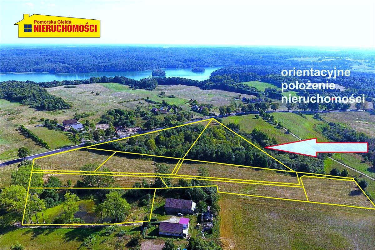 Grunty w pobliżu Jeziora Komorze - Kuszewo   -
Zachodniopomorskie Zdjęcie nr 1
