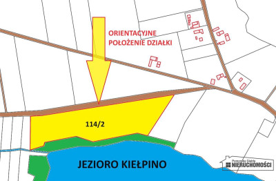Duża działka siedliskowa nad Jeziorem Kiełpino - Kiełpino   -
Zachodniopomorskie Zdjęcie nr 4