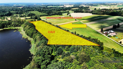 Duża działka siedliskowa nad Jeziorem Kiełpino - Kiełpino   -
Zachodniopomorskie Zdjęcie nr 5