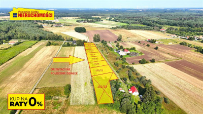 Działka budowlana - KOSZALIN OKOŁO 20 KM - na raty - Nosówko   -
Zachodniopomorskie