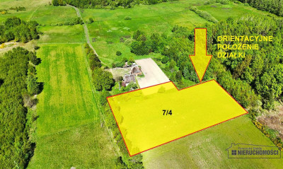 Duża działka pod lasem - sprzedaż na raty - Żeleźno   -
Zachodniopomorskie Zdjęcie nr 2