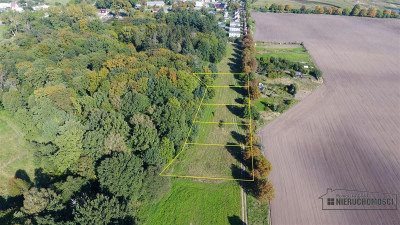 NA RATY działki budowlane POD LASEM blisko Chociwl - Starzyce   -
Zachodniopomorskie Zdjęcie nr 3