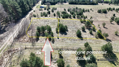 Działka pod lasem w pobliżu jeziora - Nobliny   -
Zachodniopomorskie Zdjęcie nr 4