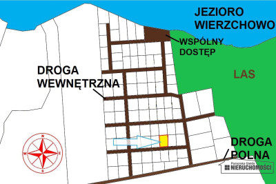 Działka budowlana w Wierzchowie blisko jeziora - Wierzchowo   -
Zachodniopomorskie Zdjęcie nr 10