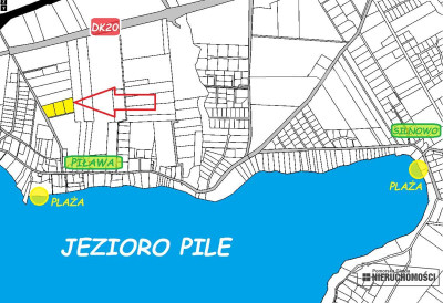 Działka budowlana w pobliżu jeziora Pile - Piława   -
Zachodniopomorskie Zdjęcie nr 8