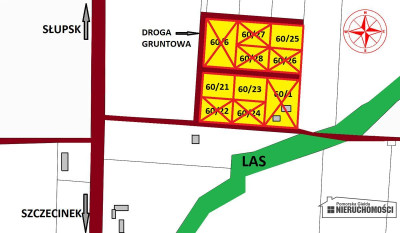 Działka budowlana na skraju wsi w pobliżu jezior - Drzonowo   -
Zachodniopomorskie Zdjęcie nr 14