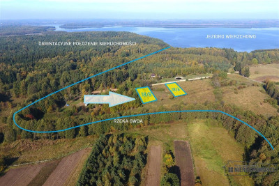 Działka rekreacyjna nad rzeką i jeziorem - Stare Wierzchowo   -
Zachodniopomorskie Zdjęcie nr 5