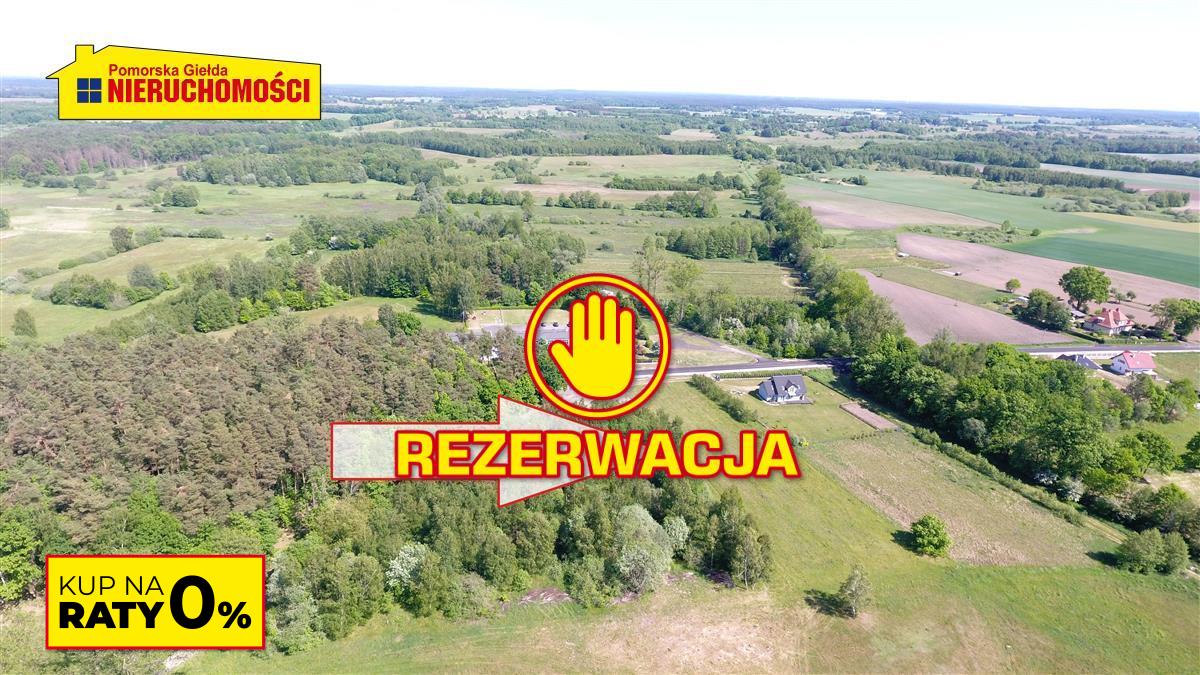 Tanie działki budowlane blisko Bałtyku ok 40 od K - Kościernica   -
Zachodniopomorskie Zdjęcie nr 1