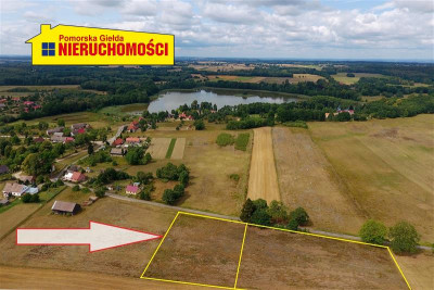 Duża działka budowlana - mała cena - 15 złm2 - Kiełpino   - Zachodniopomorskie