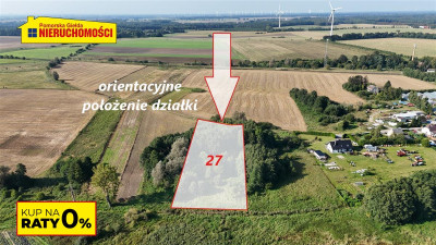 Działka budowlana 17 km od morza - na raty - Skoczów   -
Zachodniopomorskie