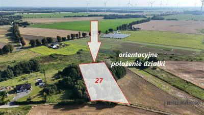 Działka budowlana 17 km od morza - na raty - Skoczów   -
Zachodniopomorskie Zdjęcie nr 3