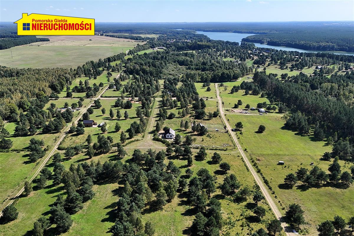 Działka nad jeziorem Prąd wodociąg plaża - Dołgie   -
Zachodniopomorskie Zdjęcie nr 1