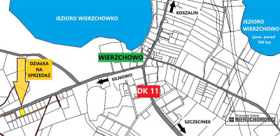 Działka budowlana z mediami przy asfalcie - Wierzchowo   -
Zachodniopomorskie Zdjęcie nr 7