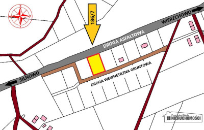 Działka budowlana z mediami przy asfalcie - Wierzchowo   -
Zachodniopomorskie Zdjęcie nr 8
