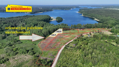 Działka z lasem nad samym Jeziorem Pile - Krągi   -
Zachodniopomorskie