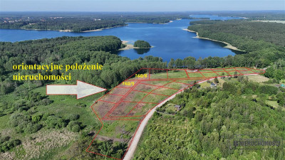 Działka z lasem nad samym Jeziorem Pile - Krągi   -
Zachodniopomorskie Zdjęcie nr 2