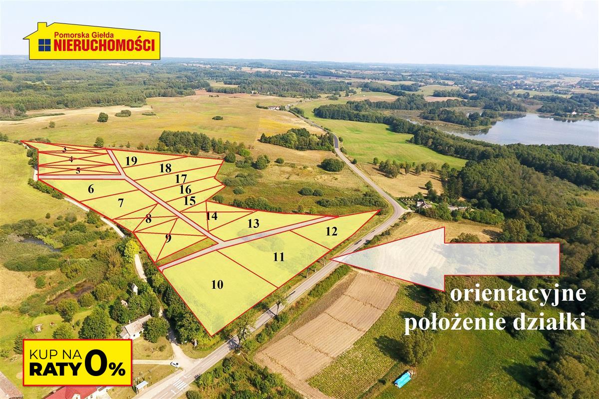 Już za 40600 zł na raty - działka w krainie jezio - Borne   -
Zachodniopomorskie Zdjęcie nr 1